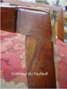 Constat d’état de restauration du fauteuil bridge Leleu