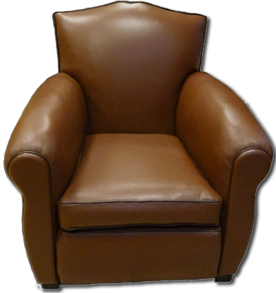 fauteuil club restauré