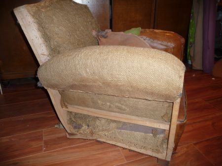 fauteuil club restauration