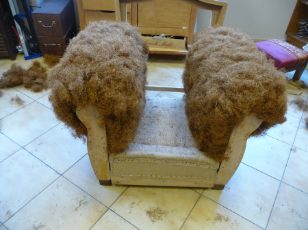 fauteuil club restauration