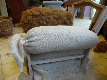 fauteuil club restauration