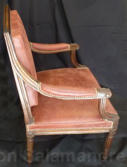 Restauration Fauteuil Louis XVI