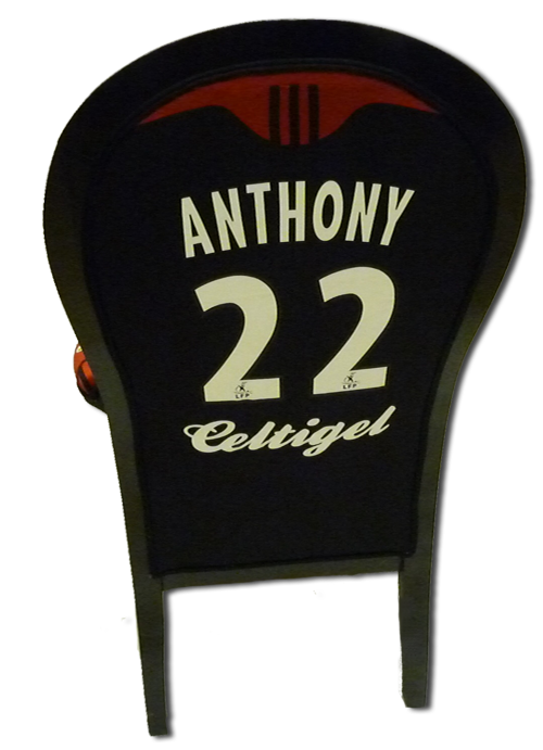 fauteuil voltaire création foot dossier