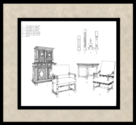 Style mobilier   Louis XIII