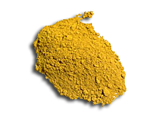Pigment ocre d'or
